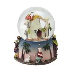 Northlight 6" Nativity Manger Scene Musical Christmas Snow Globe -Northlight Sale Store D491590S 2