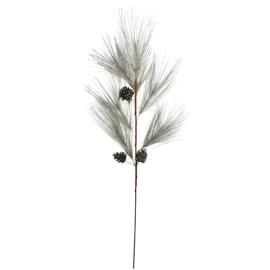 Northlight Brown & Gray Long Needle Pinecone Christmas Spray 1 Northlight Brown & Gray Long Needle Pinecone Christmas Spray