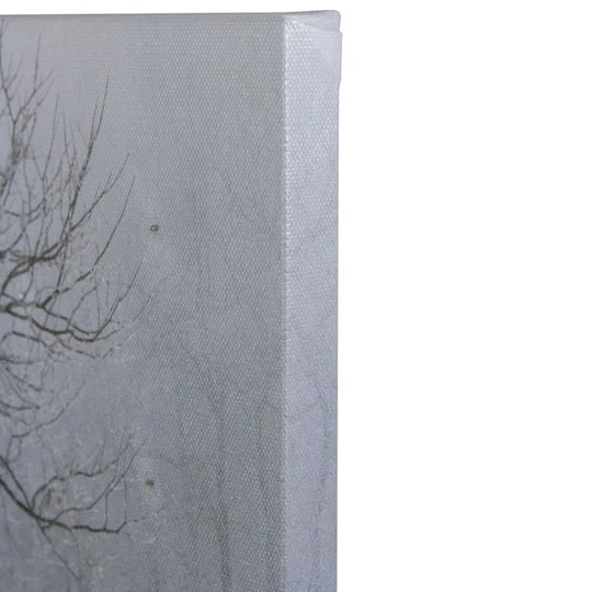 Northlight Lighted Winter Cottage Forest Scene Christmas Canvas Wall Art 4 Northlight Lighted Winter Cottage Forest Scene Christmas Canvas Wall Art - Image 4