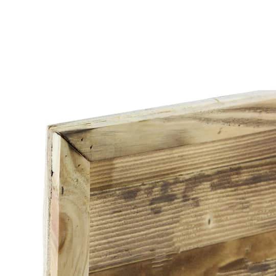 Northlight 13.75" Framed Wood Christmas Tree-Out Wall Hanging Decoration 3 Northlight 13.75" Framed Wood Christmas Tree-Out Wall Hanging Decoration - Image 3