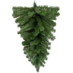 Northlight 32" Canadian Pine Artificial Christmas Teardrop Swag - Unlit -Northlight Sale Store D491671S 11