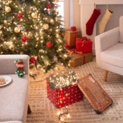 Simplify Santa's Elves Storage Tote Bin -Northlight Sale Store D492890S 15