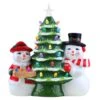 Mr. Christmas 12" Deck The Halls Mr & Mrs Snowman