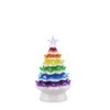 7" Nostalgic Ceramic Rainbow Tree