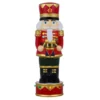 12" Ceramic Nutcracker Drummer