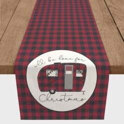 72" Christmas Camper Table Runner