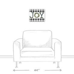 Green Joy Wreath 11x14 Canvas Wall Art 11 Green Joy Wreath 11x14 Canvas Wall Art -Northlight Sale Store D517976S 5