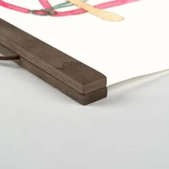 Dashing Snow Sled 12x18 Teak Hanging Canvas -Northlight Sale Store D517977S 2