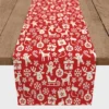 72" Christmas Icons Table Runner