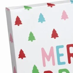 Merry And Bright 12x12 Canvas Wall Art -Northlight Sale Store D518041S 3