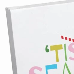 Tis The Season To Be Jolly 11x14 Canvas Wall Art -Northlight Sale Store D518044S 3