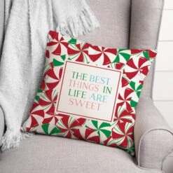 Best Things Are Sweet 18x18 Throw Pillow 5 Best Things Are Sweet 18x18 Throw Pillow -Northlight Sale Store D518053S 2