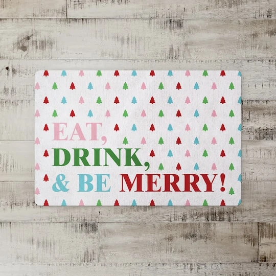 Eat Drink And Be Merry 27x18 Floor Mat 3 Eat Drink And Be Merry 27x18 Floor Mat - Image 3