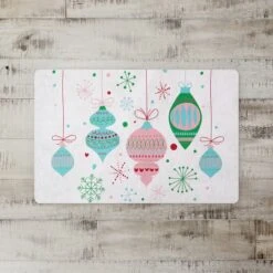 Retro Funky Ornaments 27x18 Floor Mat -Northlight Sale Store D518072S 2