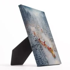 Train In The Snow 8x10 Tabletop Canvas -Northlight Sale Store D518083S 2