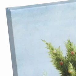 Red Truck Christmas Tree Canvas Wall Art -Northlight Sale Store D518095S 3