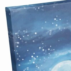 Cabin In The Mountains 40x30 Canvas Wall Art -Northlight Sale Store D518102S 3