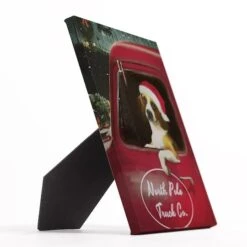 Christmas Beagle Tabletop Canvas -Northlight Sale Store D518115S 2