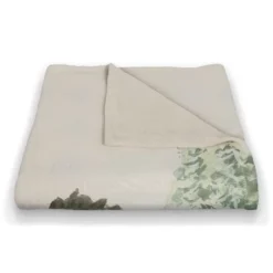 Winter Moose 50x60 Coral Fleece Blanket -Northlight Sale Store D518119S 2
