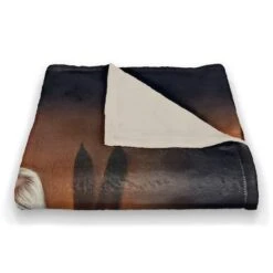 Painted Santa On Piano 50x60 Coral Fleece Blanket -Northlight Sale Store D518121S 2