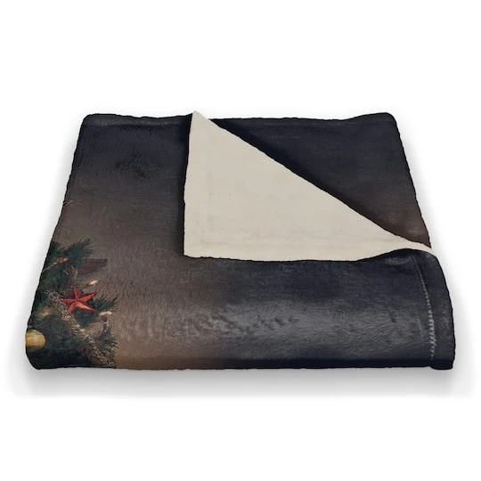 Santas List 50x60 Coral Fleece Blanket 3 Santas List 50x60 Coral Fleece Blanket - Image 3