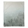 Winterwonderland Pines 50x60 Coral Fleece Blanket