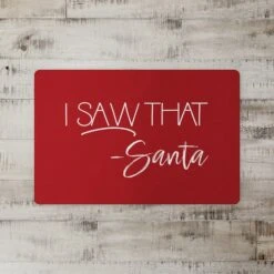Santa Saw That 27x18 Floor Mat 5 Santa Saw That 27x18 Floor Mat -Northlight Sale Store D518132S 2