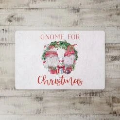 Gnome For Christmas Floor Mat -Northlight Sale Store D518147S 2