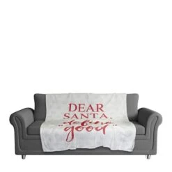 Dear Santa 50x60 Coral Fleece Blanket -Northlight Sale Store D518161S 2