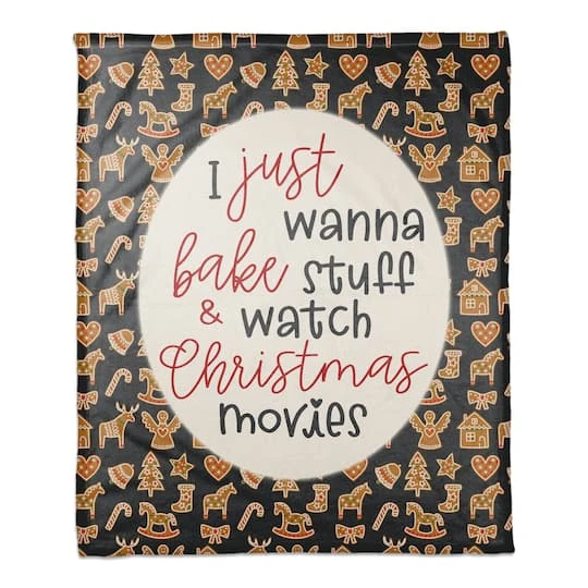 Christmas Movies Coral Fleece Blanket 1 Christmas Movies Coral Fleece Blanket