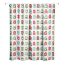 Ugly Sweater Pattern Shower Curtain