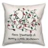 Merry Little Meltdown 18x18 Throw Pillow