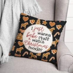 Christmas Movies Throw Pillow -Northlight Sale Store D518179S 3