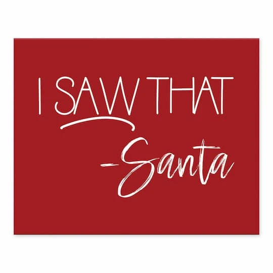 Santa Saw That 10x8 Tabletop Canvas 1 Santa Saw That 10x8 Tabletop Canvas