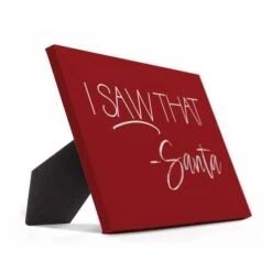 Santa Saw That 10x8 Tabletop Canvas 5 Santa Saw That 10x8 Tabletop Canvas -Northlight Sale Store D518185S 2