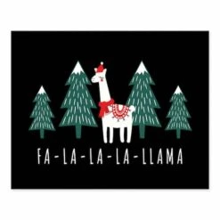 Caroling Llama 10x8 Tabletop Canvas -Northlight Sale Store D518186S 1 1
