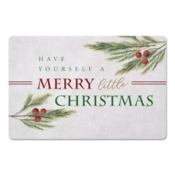 Have A Merry Little Christmas Floor Mat -Northlight Sale Store D518194S 1 1