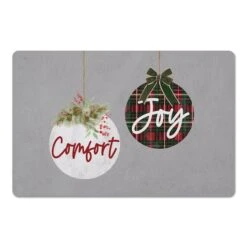 Comfort Joy Ornaments 27x18 Floor Mat -Northlight Sale Store D518206S 1 1