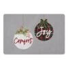 Comfort Joy Ornaments 27x18 Floor Mat
