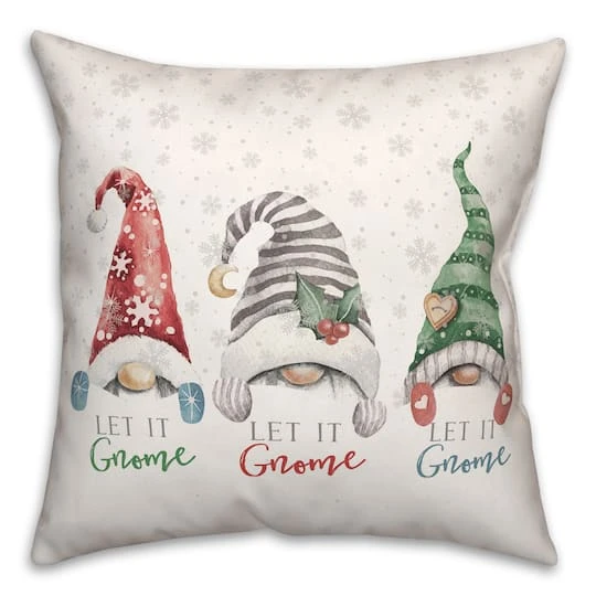 Let It Gnome 18x18 Throw Pillow 2 Let It Gnome 18x18 Throw Pillow - Image 2