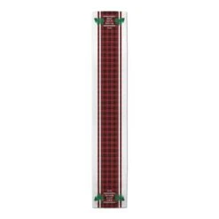 90" Look Like Christmas Plaid Table Runner -Northlight Sale Store D518241S 3