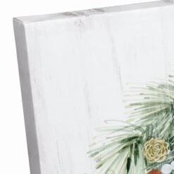 Christmas Wreath Noel Canvas Wall Art -Northlight Sale Store D518302S 3