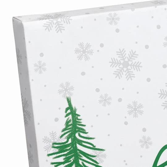 Merry Christmas Forest Canvas Wall Art 4 Merry Christmas Forest Canvas Wall Art - Image 4