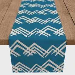 Blue Mountain 16x72 Poly Twill Table Runner -Northlight Sale Store D518352S 2