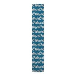 Blue Mountain 16x90 Poly Twill Table Runner 7 Blue Mountain 16x90 Poly Twill Table Runner -Northlight Sale Store D518353S 3