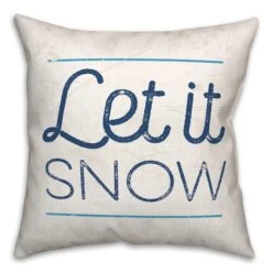 Let It Snow Skis18x18 Throw Pillow 6 Let It Snow Skis18x18 Throw Pillow -Northlight Sale Store D518357S 2