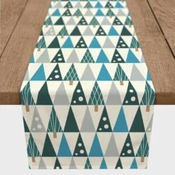 Mod Cool Tree 16x72 Poly Twill Table Runner -Northlight Sale Store D518401S 2