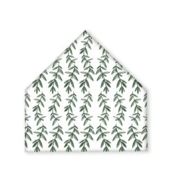 Vine Greenery Winter 12x12 House Shaped Canvas