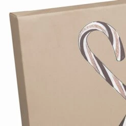Sweet Christmas Candy Cane Canvas Wall Art -Northlight Sale Store D518451S 3