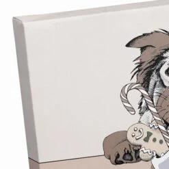 Christmas Dog Canvas Wall Art -Northlight Sale Store D518452S 3